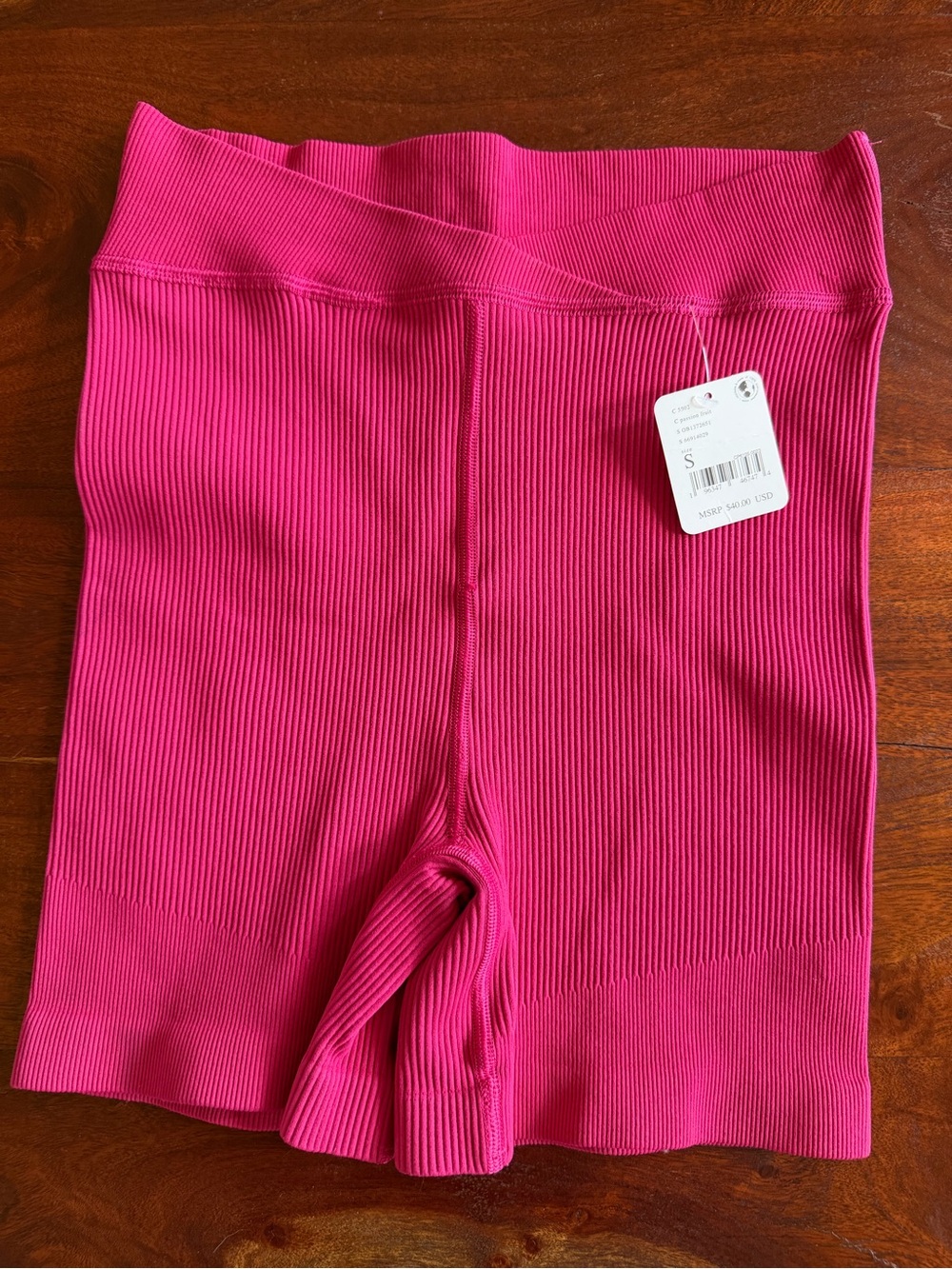 FP Movement Free Throw High Rise Ribbed Bike Shorts - Picture 2 of 6